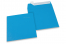 Farvede kuverter - Ocean blå, 160 x 160 mm  | Alle-konvolutter.dk