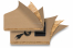Honeycomb polstrede kuverter I papir - 3-lags papir med honeycomb struktur | Alle-konvolutter.dk