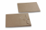 Kuverter med snøreluk - 162 x 229 x 25 mm, brun kraftpapir | Alle-konvolutter.dk