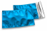 Blå metallisk foliekuverter - 114 x 162 mm | Alle-konvolutter.dk