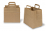 Papirsposer med hank foldbar - brun, 260 x 175 x 245 mm | Alle-konvolutter.dk