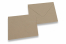 Brune kuverter - 110 x 110 mm | Alle-konvolutter.dk