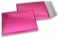 ECO boblekuvert af metallisk plast - pink 180 x 250 mm | Alle-konvolutter.dk