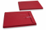 Kuverter med snøreluk - 229 x 324 x 25 mm, rød | Alle-konvolutter.dk