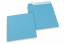 Farvede kuverter - Himmelblåfarvede, 160 x 160 mm  | Alle-konvolutter.dk