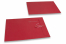 Kuverter med snøreluk - 229 x 324 mm, rød | Alle-konvolutter.dk