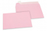 Farvede kuverter - Lyserøde, 114 x 162 mm | Alle-konvolutter.dk