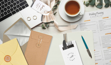 Stilfuldt bryllup: fra invitation til goodiebag
