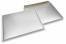 ECO boblekuvert af mat metallisk plast - sølv 320 x 425 mm | Alle-konvolutter.dk