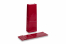 Poser med blokbund i farve -  rød 70 x 40 x 205 mm, 100 gram | Alle-konvolutter.dk