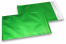 Grønne farvede mat metallisk foliekuverter - 230 x 320 mm | Alle-konvolutter.dk