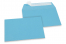 Farvede kuverter - Himmelblåfarvede, 114 x 162 mm  | Alle-konvolutter.dk