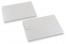 Kuverter til meddelelser, hvid perlemor, 130 x 180 mm | Alle-konvolutter.dk