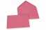 Farvede kuverter til lykønskningskort - Pink, 114 x 162 mm | Alle-konvolutter.dk