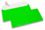 Neon kuverter - grøn, uden rude | Alle-konvolutter.dk