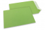 Farvede kuverter - Æblegrønne, 229 x 324 mm | Alle-konvolutter.dk