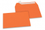 Farvede kuverter - Orange, 114 x 162 mm  | Alle-konvolutter.dk