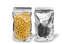 Ståposer transparent og metalliske - sølvmetallisk, 180 x 290 x 90 mm - 1000 ml | Alle-konvolutter.dk
