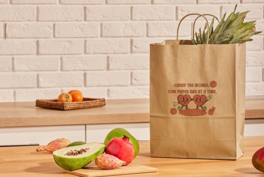  Papirsposer med hank snoet | Alle-konvolutter.dk