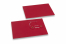 Kuverter med snøreluk - 114 x 162 mm, rød | Alle-konvolutter.dk