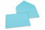 Farvede kuverter til lykønskningskort - Blå himmel, 162 x 229 mm | Alle-konvolutter.dk