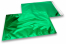 Grønne metallisk foliekuverter - 320 x 430 mm | Alle-konvolutter.dk