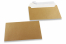 Guldfarvede kuverter med perlemorseffekt - 114 x 162 mm | Alle-konvolutter.dk