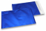 Mørkeblå farvede mat metallisk foliekuverter - 230 x 320 mm | Alle-konvolutter.dk