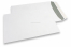 Hvide kuverter af papir, 240 x 340 mm (EC4), 120 g, selvklæbende med dækstrimmel, vægt ca. 21 g pr. stk. | Alle-konvolutter.dk
