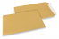 Farvede kuverter - Guldmetallisk, 229 x 324 mm  | Alle-konvolutter.dk