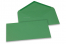 Farvede kuverter til lykønskningskort - Mørkegrøn, 110 x 220 mm | Alle-konvolutter.dk
