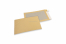 Kuverter med papbagside - 229 x 324 mm, 120 gr brunt kraftforside, 450 gr gråt duplex bagside, dækstrimmel | Alle-konvolutter.dk