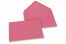 Farvede kuverter til lykønskningskort - Pink, 133 x 184 mm | Alle-konvolutter.dk