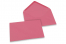 Farvede kuverter til lykønskningskort - Pink, 125 x 175 mm | Alle-konvolutter.dk