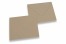 Brune kuverter - 140 x 140 mm | Alle-konvolutter.dk