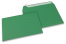 Farvede kuverter - Mørkegrønne, 162 x 229 mm | Alle-konvolutter.dk