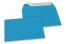 Farvede kuverter - Ocean blå, 114 x 162 mm  | Alle-konvolutter.dk