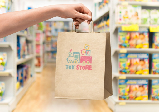  Papirsposer med hank snoet | Alle-konvolutter.dk