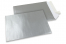 Farvede kuverter - Sølvfarvede, 229 x 324 mm | Alle-konvolutter.dk
