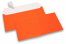 Neon kuverter - orange, uden rude | Alle-konvolutter.dk