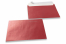 Røde kuverter med perlemorseffekt - 162 x 229 mm | Alle-konvolutter.dk