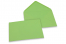 Farvede kuverter til lykønskningskort - Mintgrøn, 133 x 184 mm | Alle-konvolutter.dk