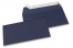 Farvede kuverter - Mørkeblå, 110 x 220 mm   | Alle-konvolutter.dk