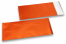 Orange farvede mat metallisk foliekuverter - 110 x 220 mm | Alle-konvolutter.dk