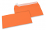 Farvede kuverter - Orange, 110 x 220 mm  | Alle-konvolutter.dk