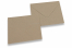Brune kuverter - 120 x 120 mm | Alle-konvolutter.dk