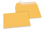 Farvede kuverter - Guldgule, 114 x 162 mm   | Alle-konvolutter.dk