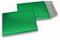 ECO boblekuvert af metallisk plast - grøn 180 x 250 mm | Alle-konvolutter.dk