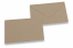 Brune kuverter - 82 x 110 mm | Alle-konvolutter.dk