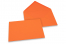 Farvede kuverter til lykønskningskort - Orange, 162 x 229 mm | Alle-konvolutter.dk